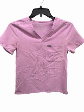 FIGS Women's XS Scrub Top Medical Uniform Hospital Nurse PO#1916